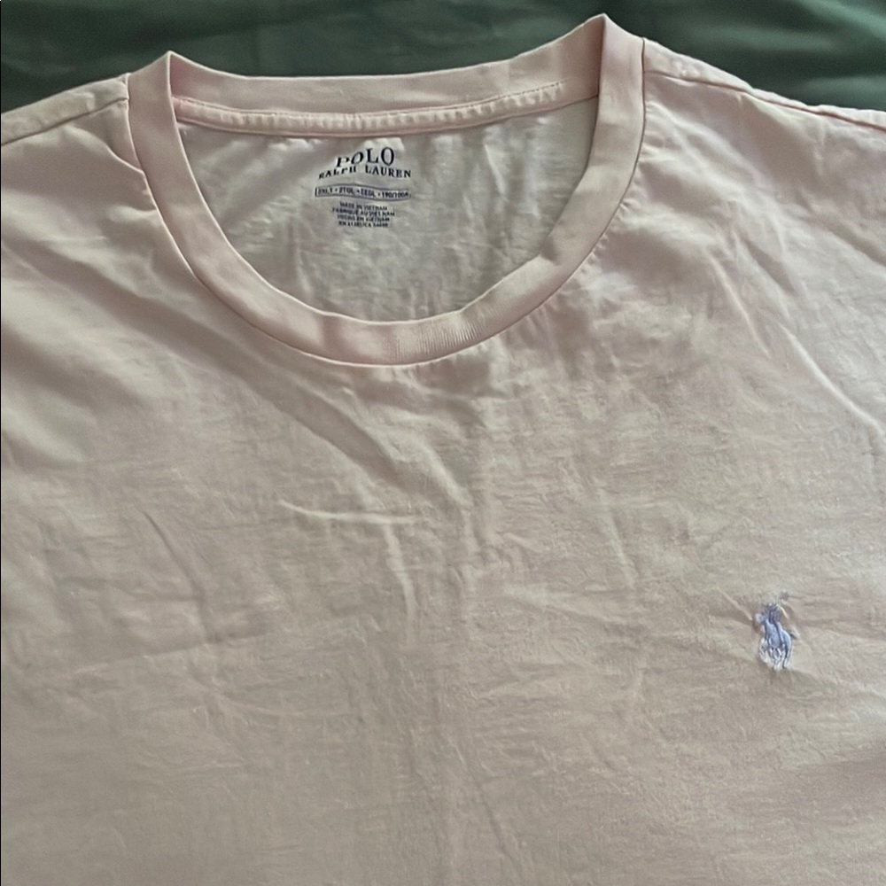 Polo by Ralph Lauren Pink Short Sleeve Tee